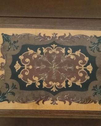 SCATOLA PORTASIGARETTE INTARSIATA