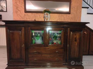 mobile credenza in noce naz.