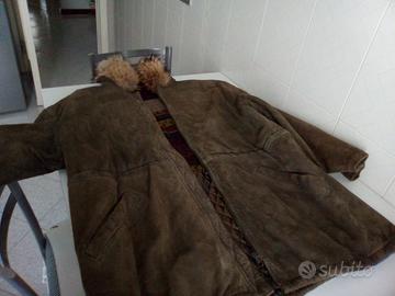 GIACCONE DONNA IN PELLE SCAMOSCIATA