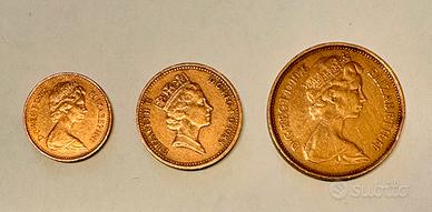 N. 3 Monete Elisabetta II.