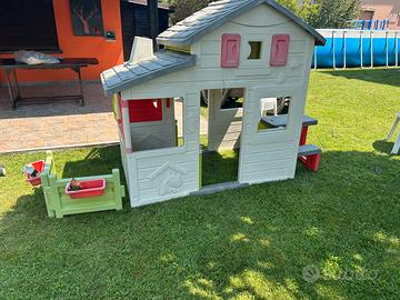 Casetta da giardino snoby per bambini