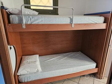 Letto a castello materassi inclusi