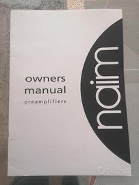 Naim Owner Manual originali +Sony CDP-X77ES