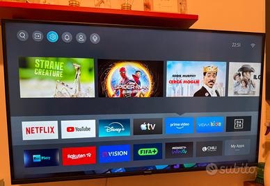 TV SMART LED HISENSE 43”