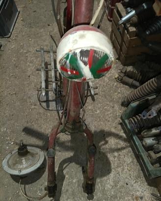 telaio lambretta 125 c innocenti manubrio forcella