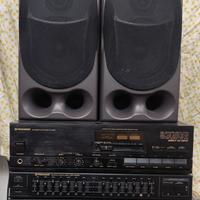 IMPIANTO STEREO PIONEER Vintage ANNI '80