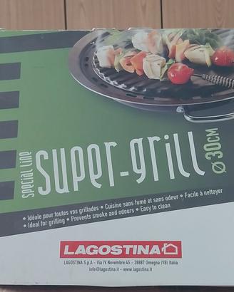 Super grill lagostina diametro 30cm 