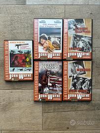 5 DVD John Wayne in perfette condizioni