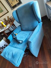 poltrona anziani relax elettrica  xxl