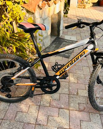 Bicicletta taglia 20 per bimbi marca Montana