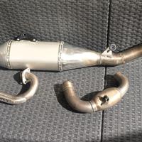 Centralina vortex più marmitta hgs per Yamaha yzf