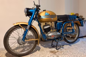 Gitan Libeccio 125 motocicletta targa Oro FMI