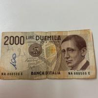 2000 lire italiane