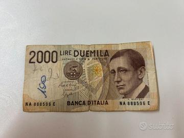 2000 lire italiane