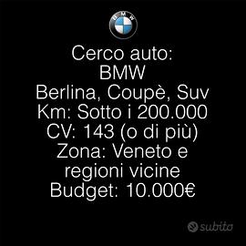 BMW Berlina, Coupe, Suv