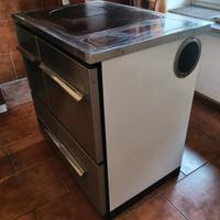 Cucina economica a legna