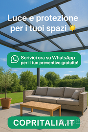 Lastre trasparenti per copertura balconi