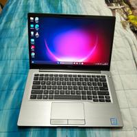 Dell 7300 i5-8gen,SSD 256 RAM 16gb,13.3 touch FHD