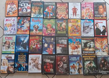 32 DVD ORIGINALI VARI -TRHILLER-AZIONE-CARTONI