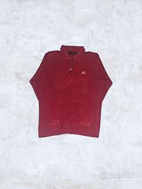 Kappa Vintage Bordeaux Polo Shirt – Unisex, 90s