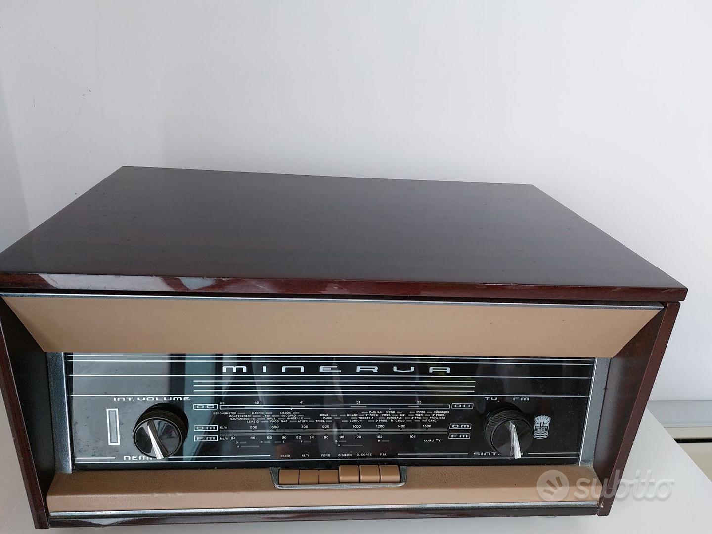 Radio Vintage Minerva Audio/Video In vendita a Vibo Valentia