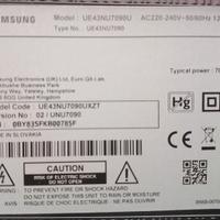 PEZZI DI RICAMBIO - SAMSUNUG  MODELLO E43NU7090U