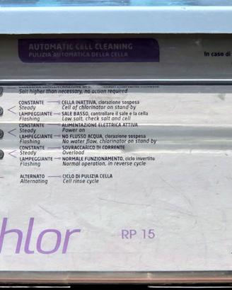 Clorinatore per piscine autochlor