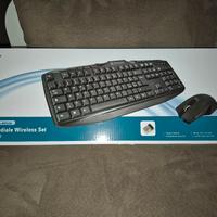 SET mouse e Tastiera Wireless Bluetooth 