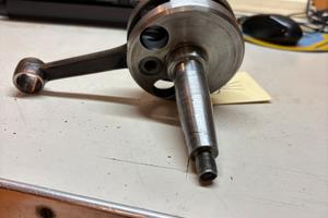 Albero motore completo di biella per lambretta 125