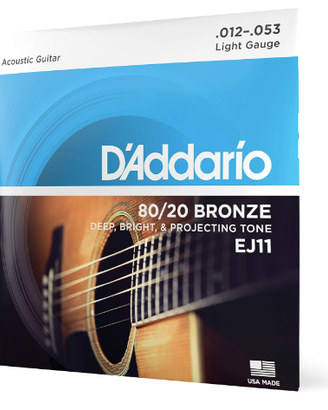 Set corde D'Addario EJ11 per chitarra acustica