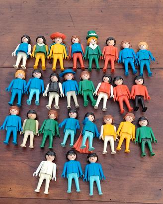 Lotto playmobil personaggi e animali 57 pezzi