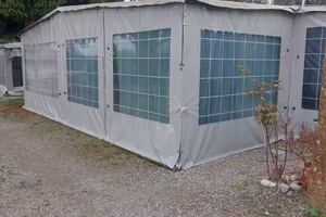 veranda invernale per roulotte