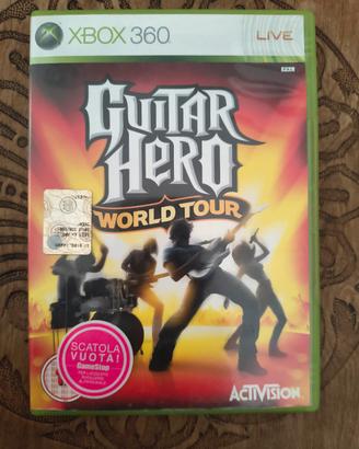 Guitar Hero World tour Xbox 360 Usato CD