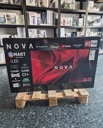 Smart TV 43 pollici qled 