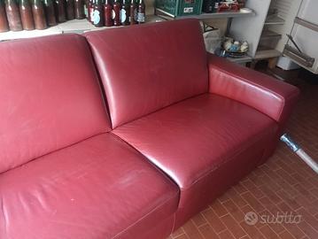 Divano in pelle 