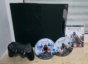 PLAYSTATION 3 SLIM + 3 GIOCHI PS3 