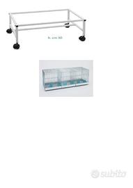 Gabbie DUE (2) da cm. 120 + Carrello
