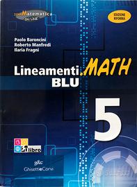 LINEAMENTI.MATH BLU Vol. 5 - ISBN 9788853804334