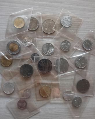 22 Monete Fior Di conio Repubblica Italiana 
