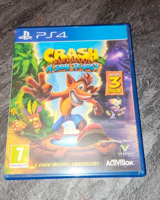Crash bandicoot Trilogy per ps4