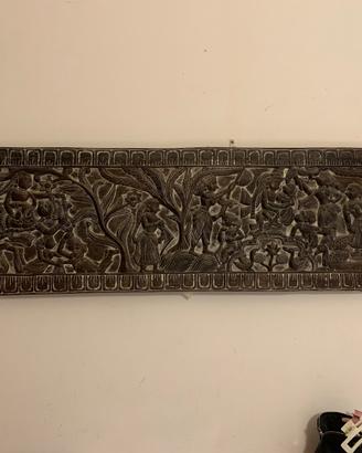 Quadro INDIANO LEGNO A MANO