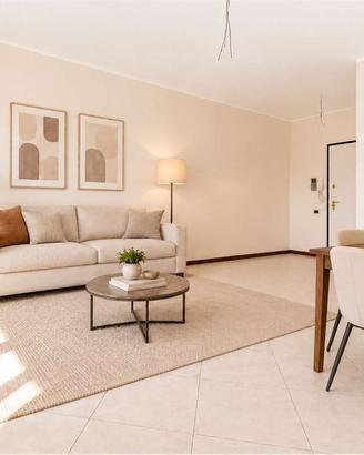 Elegante trilocale con terrazza