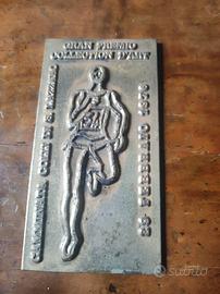 Targa Podistica San Lazzaro 1976 Ottone 105g