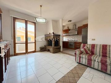 Appartamento con tre camere e giardino N/536