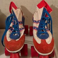 Pattini a rotelle vintage anni 80 Magic Sun  37