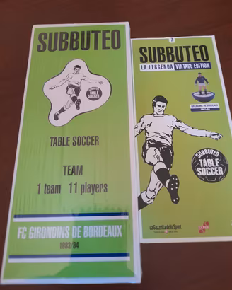 Squadra Subbuteo FC Girondins De Bordeaux 1983/84