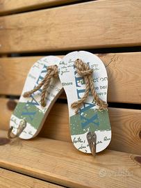 Appendini a infradito: Decorazione mare a coppia