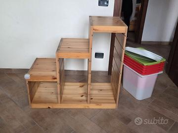 Mobile porta contenitori Ikea per bambini