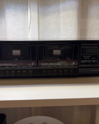 Doppio registratore lettore cassette vintage TEAC