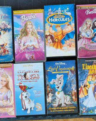 Lotto 12 VHS Originali WALT DISNEY Classici '90s -